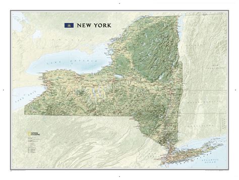 Upper New York State Map Map