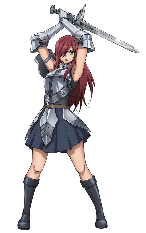 Erza Scarlet Fairy Tail Absurdres Highres Official Art 1girl