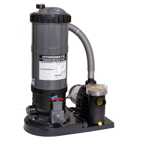 Blue Wave Hydro 120 Sq Ft Cartridge Pool Filter System With 15 Hp