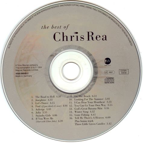 The Best Of Chris Rea Mp3 Buy Full Tracklist