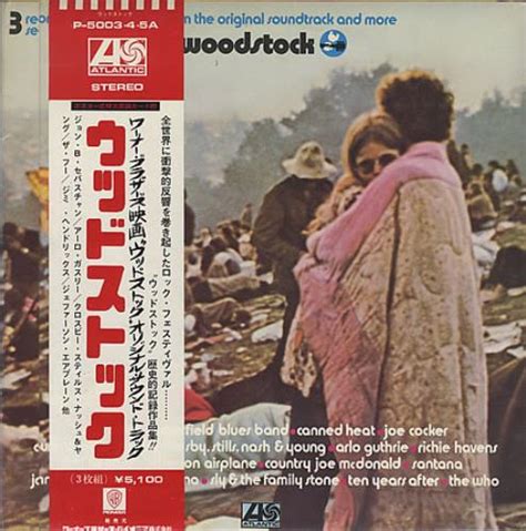 Woodstock Woodstock Japanese 3 Lp Vinyl Record Set Triple Lp Album 166079