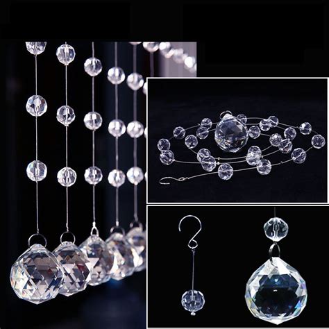 O X394 Wholesale Acrylic Beads For Chandielar Wedding Diy Acrylic Beads