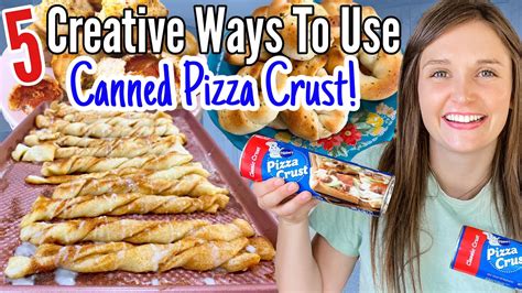 5 Incredible Ways To Use Canned PIZZA DOUGH Tasty Pillsbury Pizza