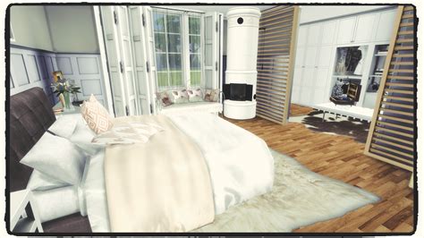Sims 4 Bedroom With Closet Build And Decoration Dinha