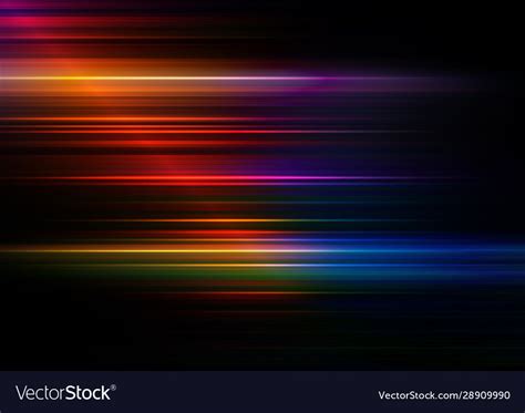 Abstract Speed Lines With Colorful Background Vector Image