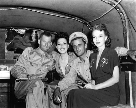Uso Entertainers In The Back Of A Military Vehicle During