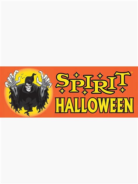 Spirit Halloween Logo Poster For Sale By Lydia Cruz Redbubble