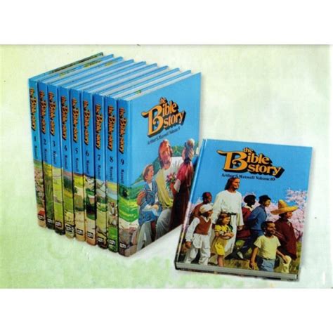 Pph Arthur S Maxwells The Bible Story 10 Books Package Shopee