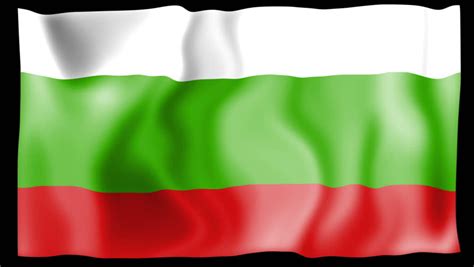 A Waving Bulgaria Flag Stock Footage Video 100 Royalty Free