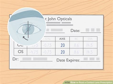 How To Read A Contact Lens Prescription 12 Steps With Pictures
