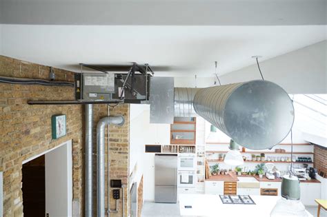 Exposed Ductwork Creating The ‘industrial Look