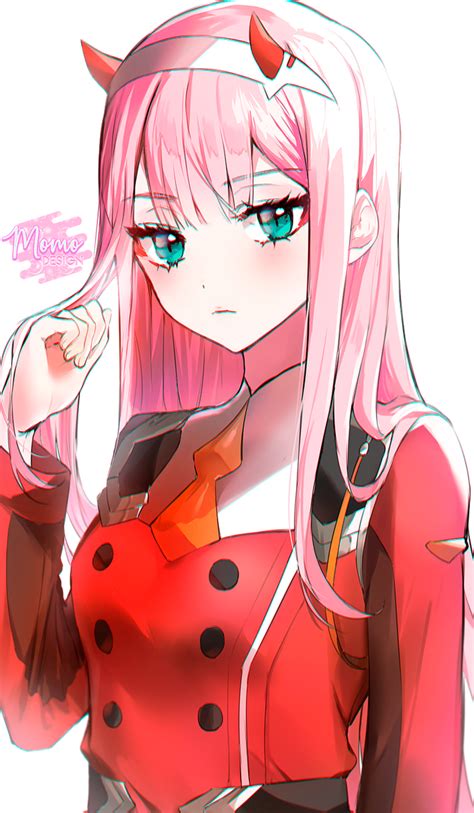Zero Two Render 43 By Momodesign12 On Deviantart Be Good To Me You