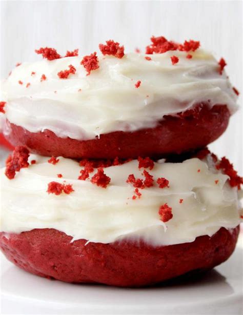 Red Velvet Donuts Best Donut Recipe Easy Homemade Red Velvet