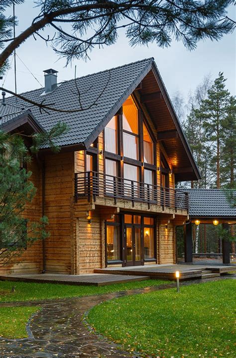 Classic Collection Traditional Scandinavian Style Log Homes For