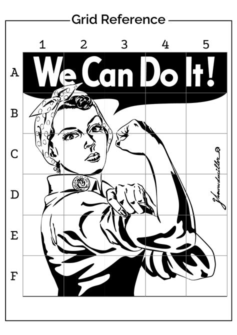 Collaborative Poster We Can Do It Coloring Free Printable