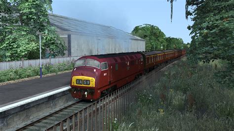 Br Class 42 Warship Br Maroon At Chapelton Dovetail Games Forums