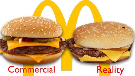 Mcdonalds Ads Vs The Real Thing Youtube