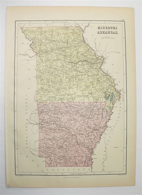 Missouri Arkansas Map
