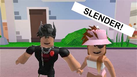Being A Slender In Roblox Youtube