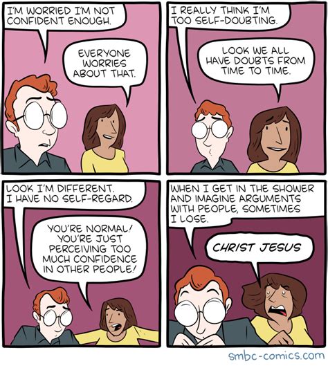 Saturday Morning Breakfast Cereal Confidence Click Here To Go See The