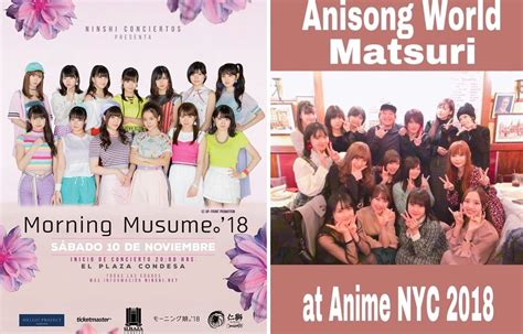 Idols Japonaises Et Chinoises Morning Musume18 Anime Nyc 2018