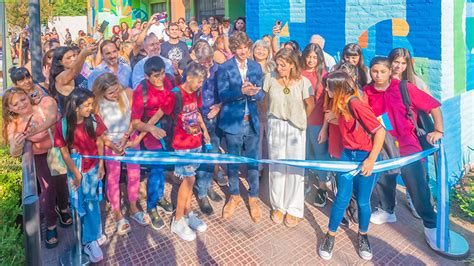 Juan Andreotti Inauguró La Renovada Escuela Secundaria N°2 “hernando