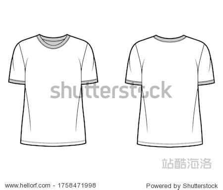 Oversize T Shirt Template