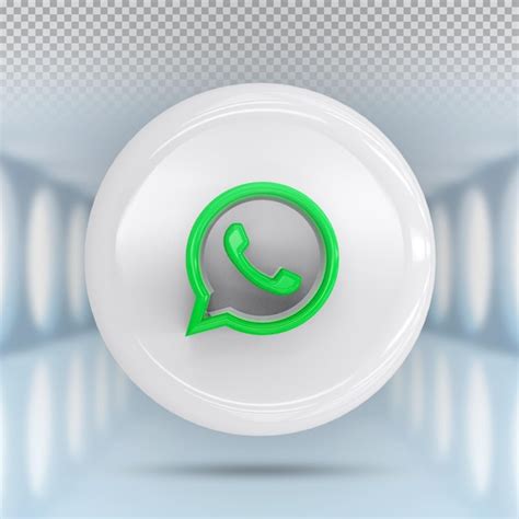 Cone Do Logotipo Do Whatsapp D M Dia Social Em Estilo Moderno Novo