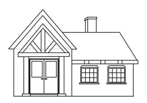 How To Draw A House Design School