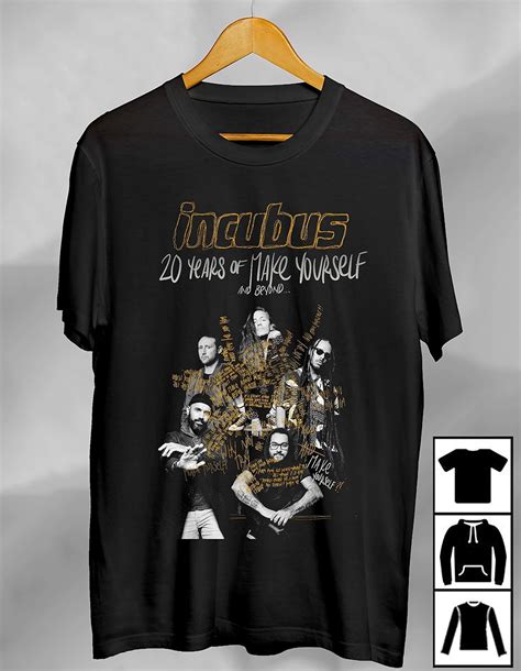 Incubus 20 Years Of Make Yourself Tour And Beyond T Shirt Birthday T