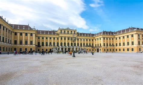 Schonbrunn Palace In Vienna Austria Editorial Stock Photo Image Of