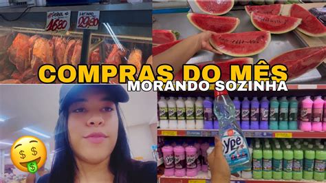 Compras Do M S Morando Sozinha Quanto Gastei No Total Valores Mar O