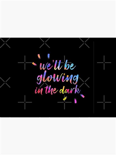 Well Be Glowing In The Dark Mask For Sale By Ausketches Redbubble