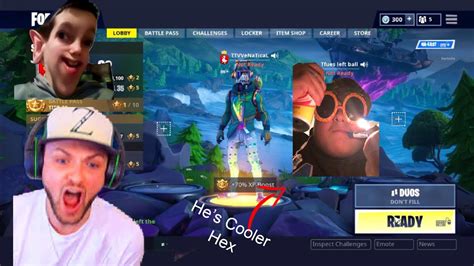 Fortnite Makes Me Rage Featuring Cooler Hex Youtube