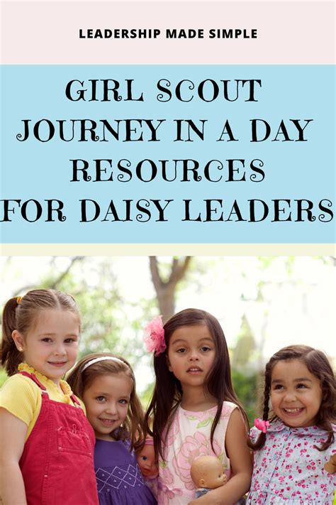 Girl Scout Journey In A Day Or Weekend Resources For Leaders Of Daisies To Seniors Troop Leader