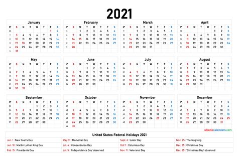 Free Printable 2021 Calendar 9 Templates