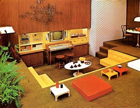 Retro 70s Living Room