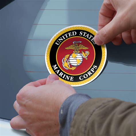 Marine Corps Car Decal Large Usmc Vinyl Decal For Car Window Large Military Car Decals
