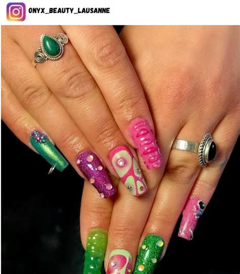 54 Crazy Nail Designs And Ideas Nerd About Town