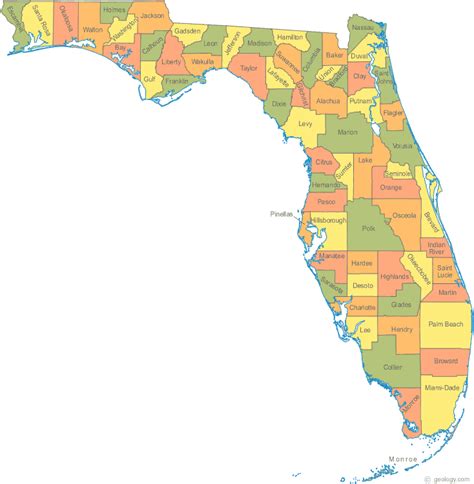Where Is Florida On The Map