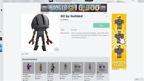 Roblox Codes Free Guilded Ugc Skin And Accessories February 2023
