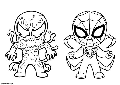 Venom Among Us Coloring Pages