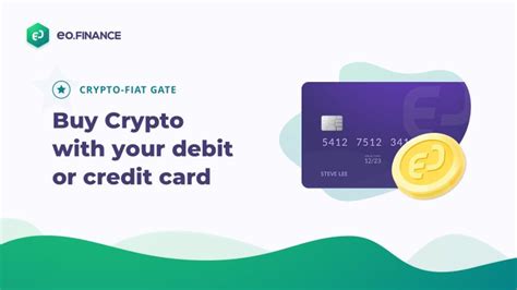 The simplest way to buy dozens of cryptocurrencies with your bank card in less than 60 minutes. PR: Buy Crypto with Credit or Debit Card Using EO.Finance | Amazing Crypto, the Best Crypto News ...