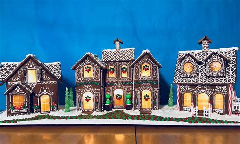 Gingerbread House Village 2017 See Details On My Blog Gingerbread