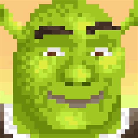 Pixilart Shrek By Dareallady