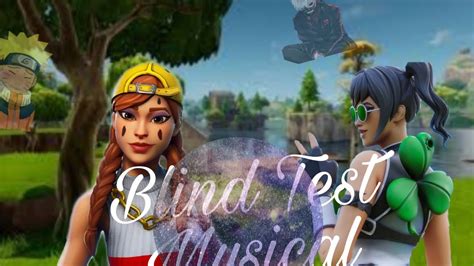 Playing a game meant for blind people could distract the player from the initial shock, as. Fortnite • Blind Test Musical • Vidéo fr - YouTube