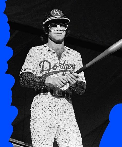 Costumes Rocketman Elton John Dodgers Baseball Uniform Cosplay Costume