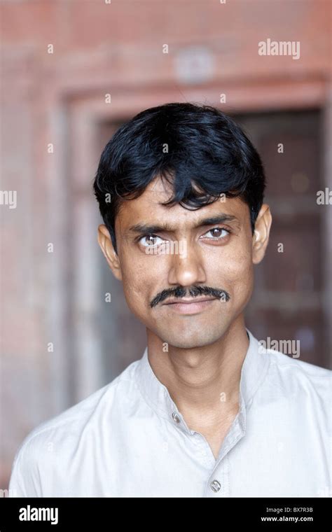 Indian Man Portrait Stock Photo Alamy