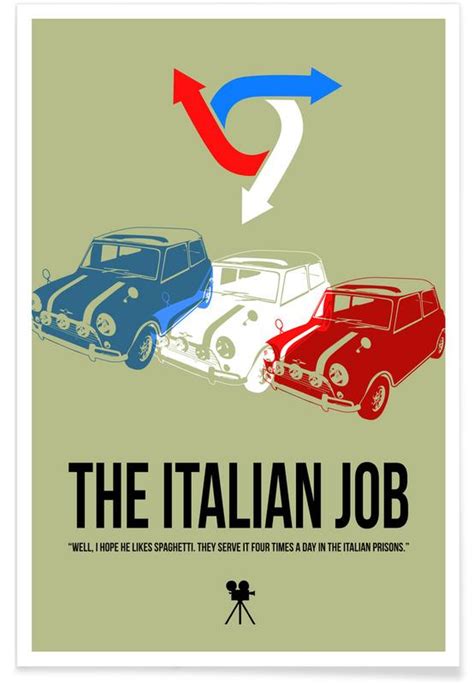 The Italian Job Poster Juniqe