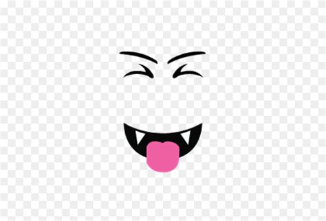 Playful Vampire Roblox Face Png Flyclipart